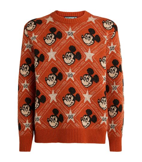 disney gucci christmas sweater|Gucci mickey mouse collection.